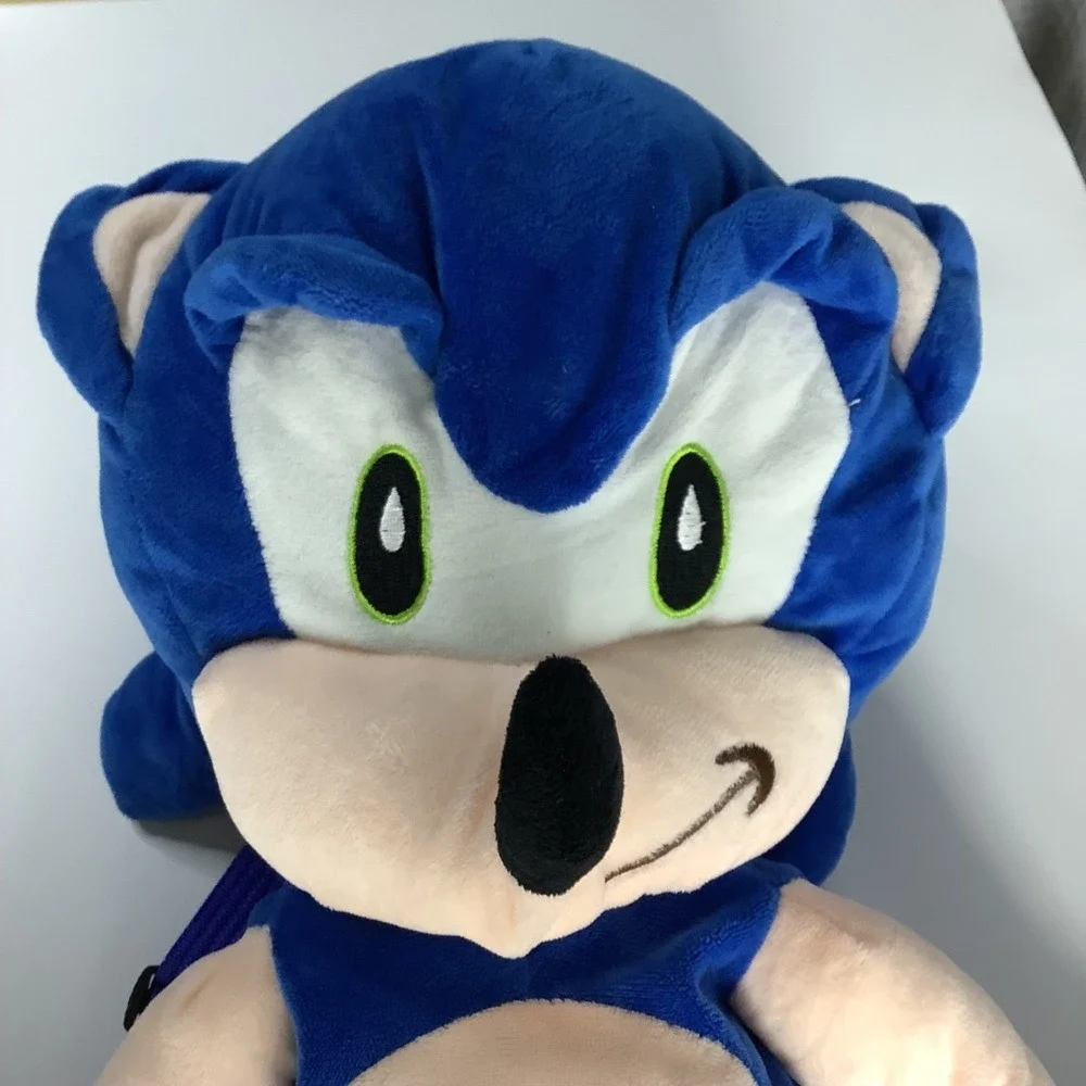 Sonic‎ The Hedgehog Jumbo Plush Backpack